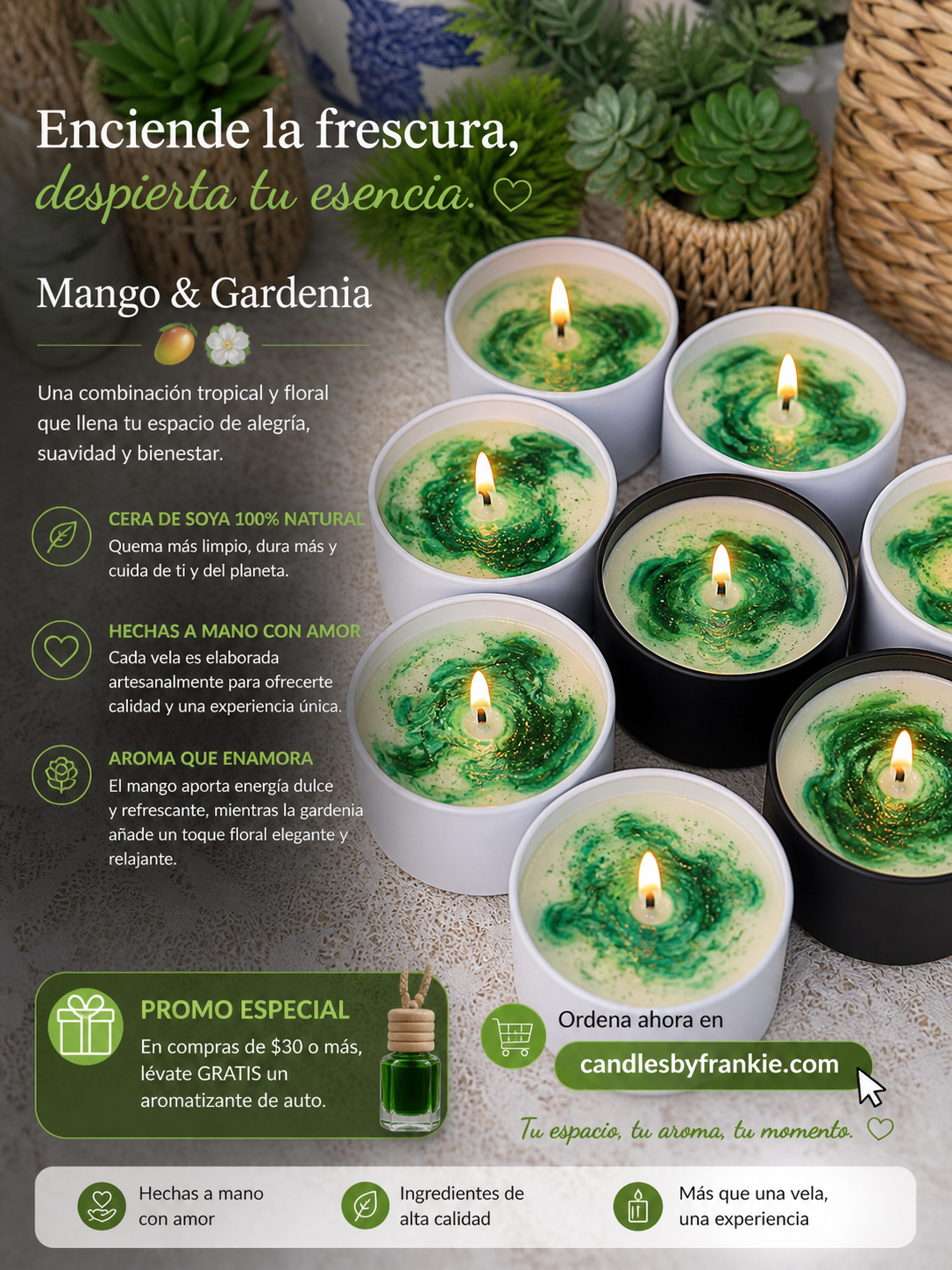 Mango y Gardenia